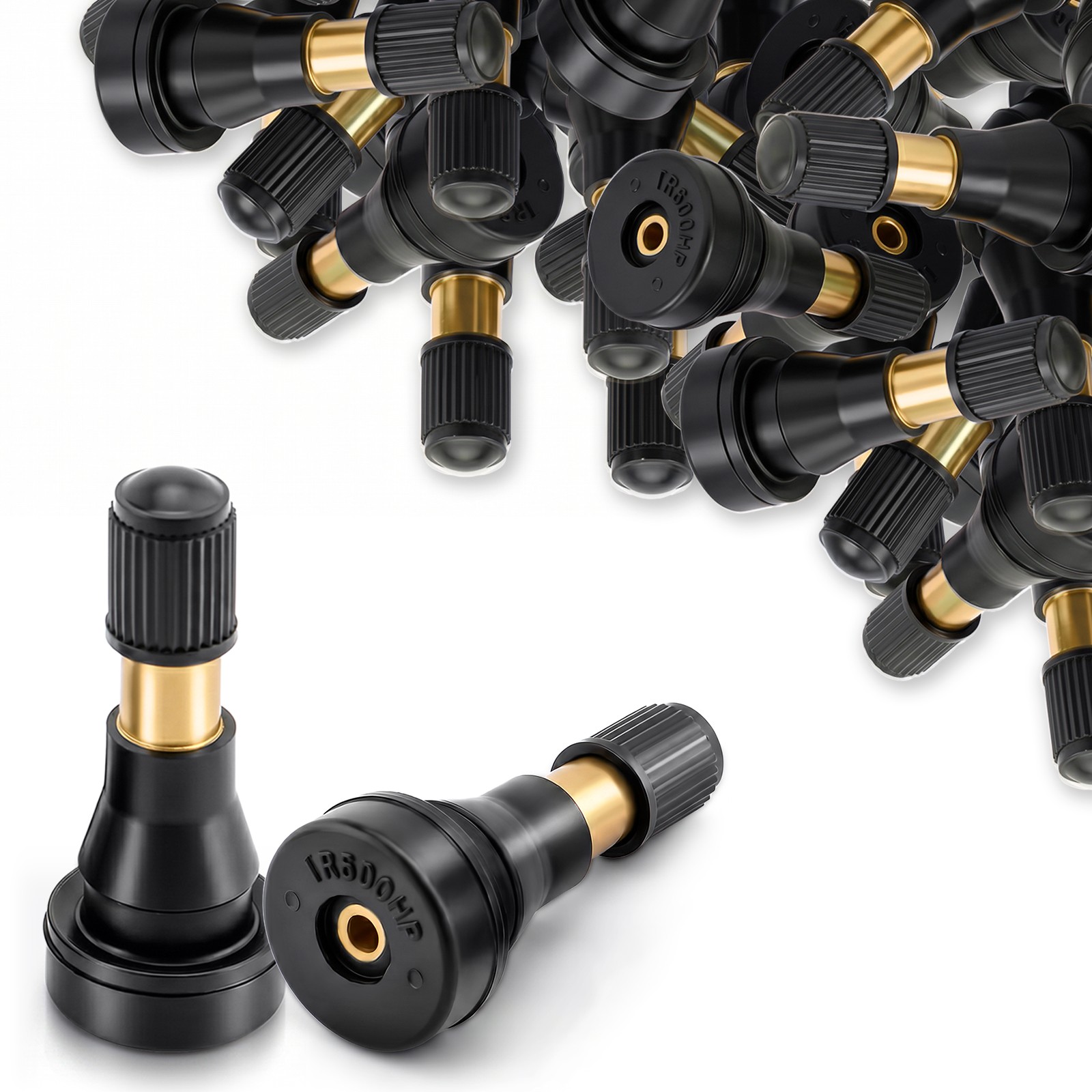 25x TR600HP High Pressure Tire Valve Stem High-Pressure Tubeless Snap-In Valves