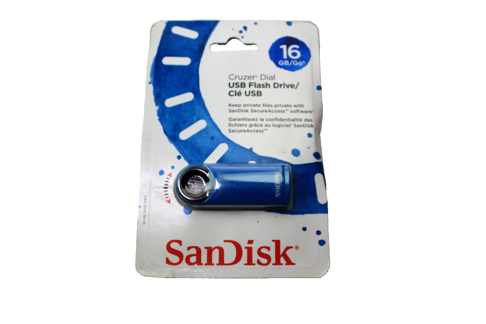 SanDisk Cruzer Dial 16GB USB Flash Drive NEW