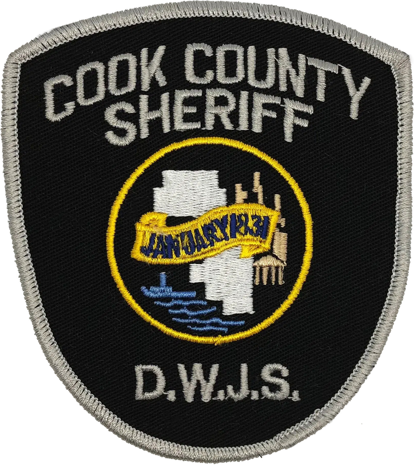 COOK COUNTY SHERIFF SHOULDER PATCH: Department of Women's Justice Services (D...