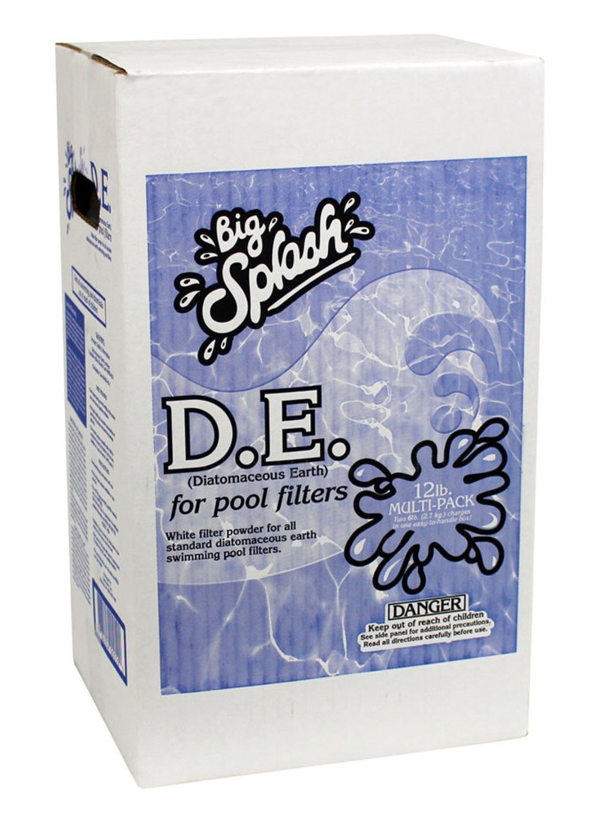 Big Splash Diatomaceous Earth for Swimming Pool Filters 12 Lbs.