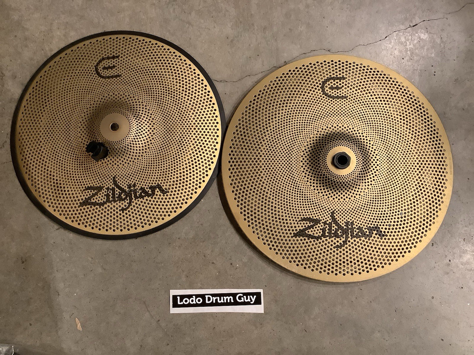 14" Zildjian ALCHEM-E Electronic Hi Hats E14HH NO cable NO clutch #SK4
