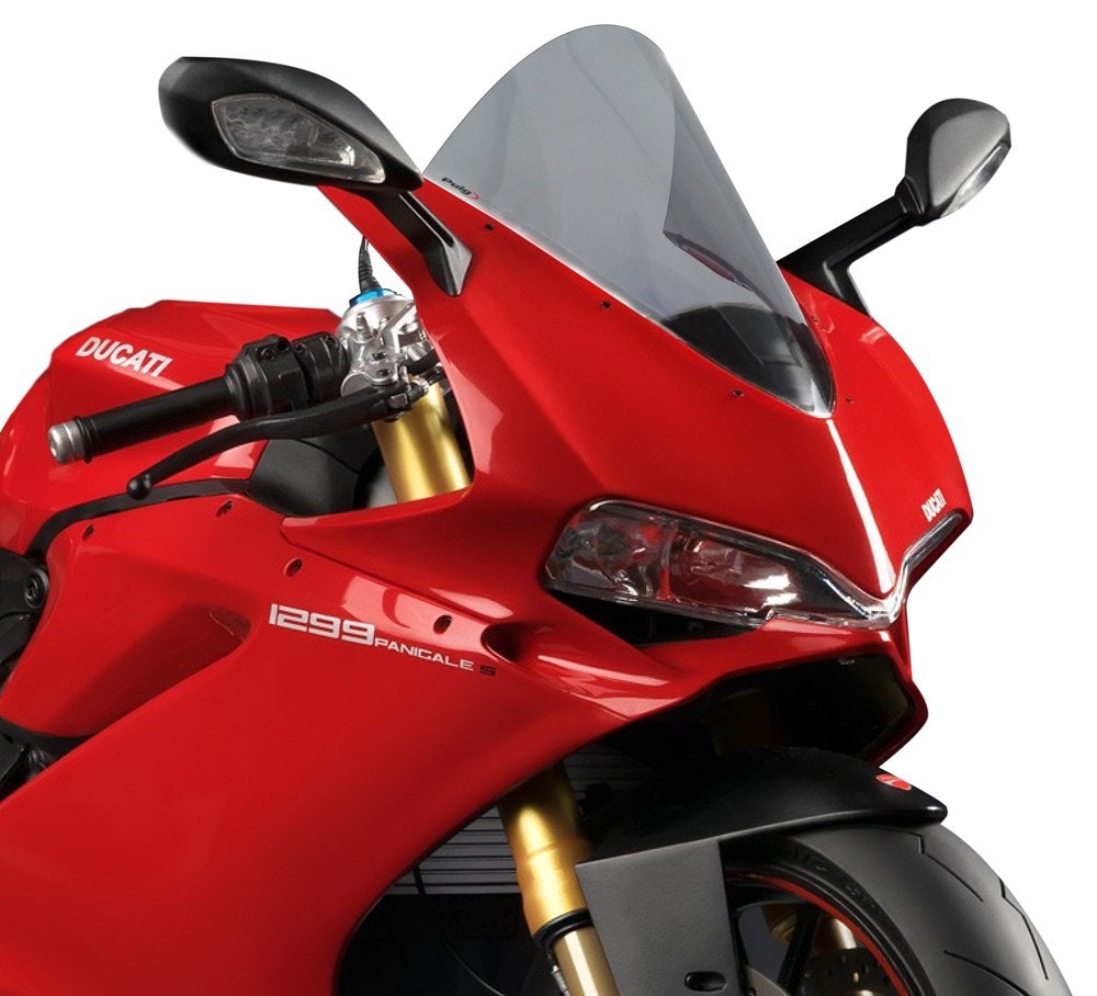 Puig Smoke Racing Windscreen For Ducati 1299/959 Panigale 15-17 7621H