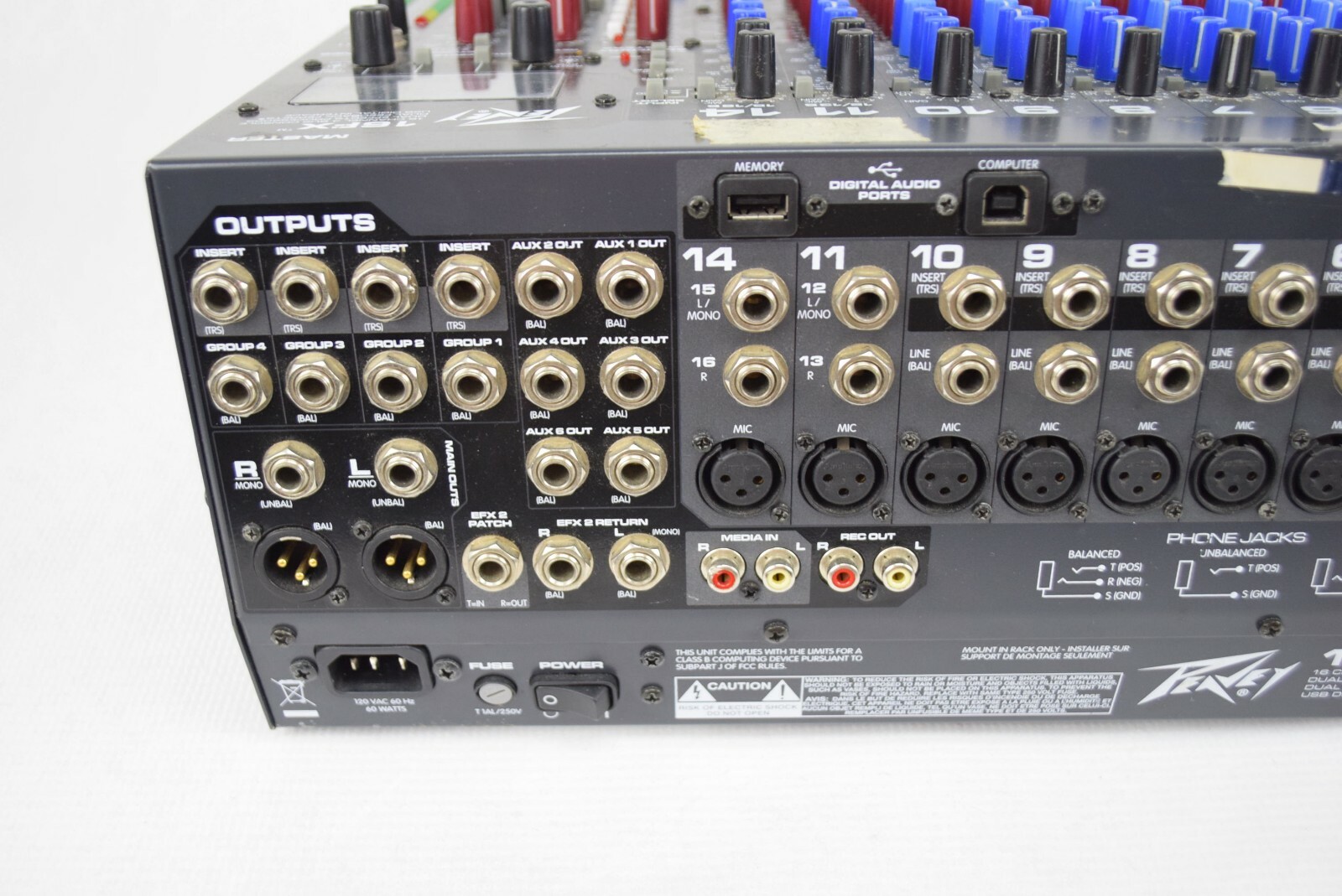 Reavey 16FX 16 Channel 4 Bus Console Dual Effects Processors