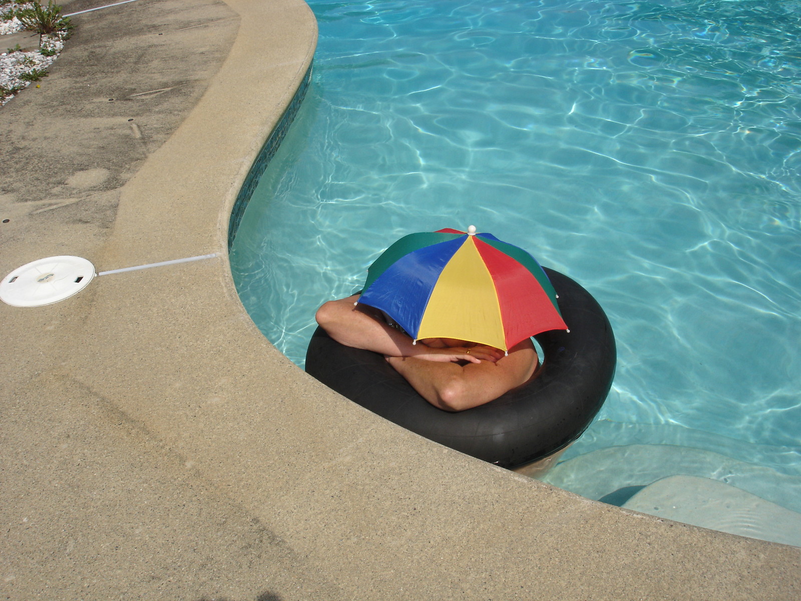 UMBRELLA HAT FOR RAIN OR SUN