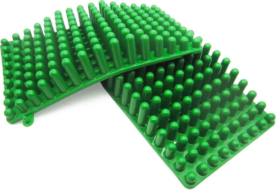 OPTP Franklin Method Posture Mats – Pressure Point Massager, Green, Pair