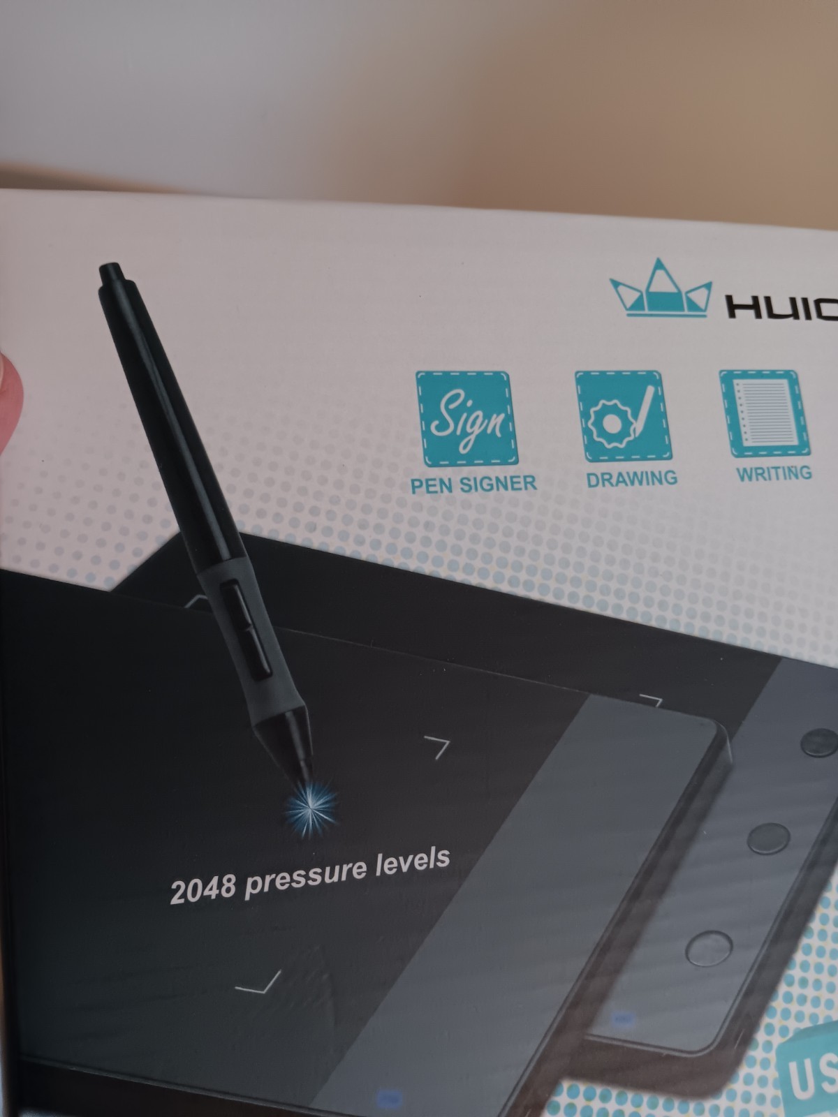 HUION H420 Graphics Tablet USB Pen Tablet