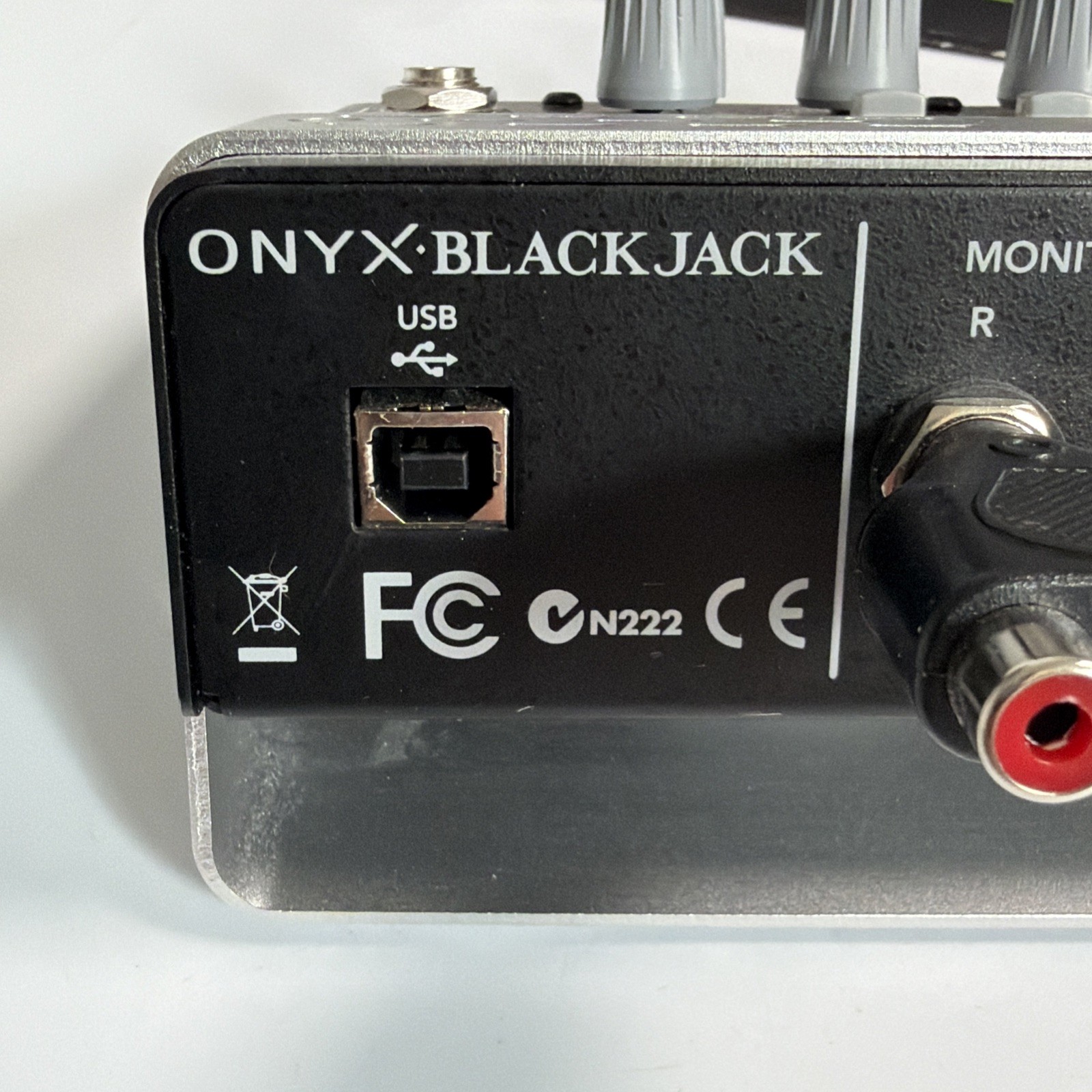 Mackie Onyx Blackjack 2x2 USB Audio Interface - Studio Quality Recording W/ Box