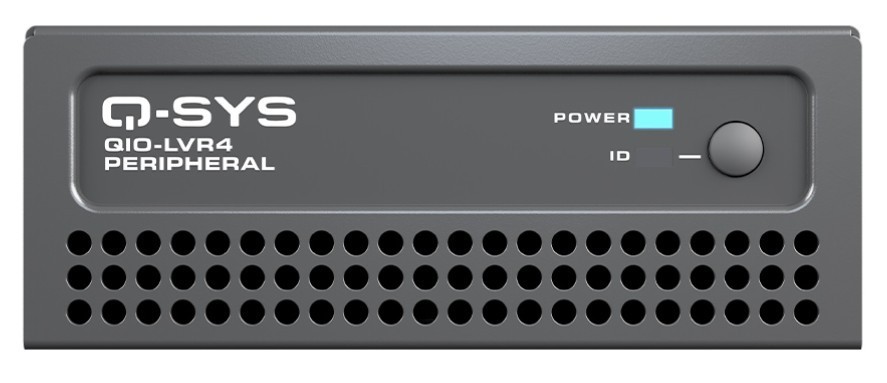 QSC QSYS QIO-LVR4 Control I/O Expander NEW, - Plastic Bag Factory Sealed