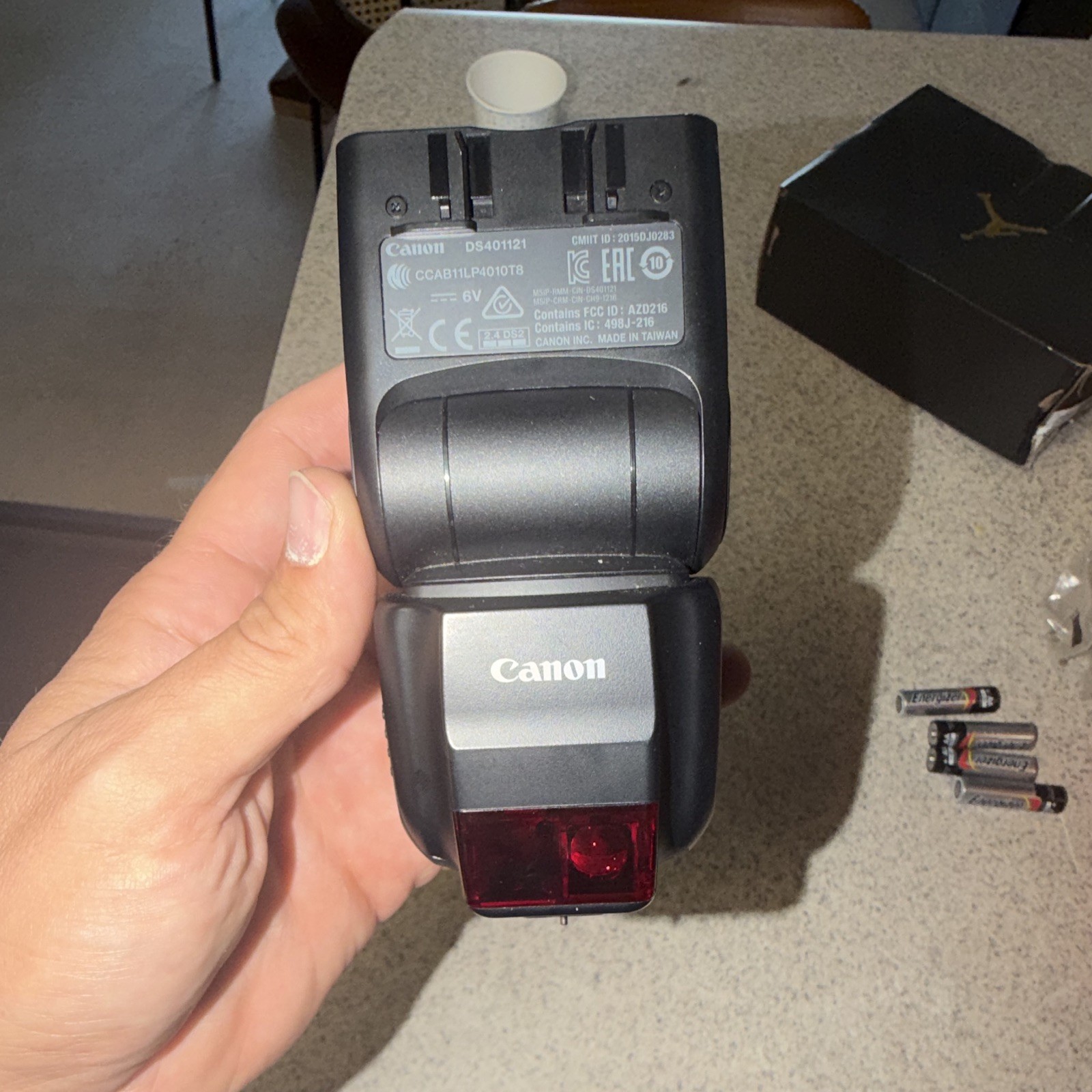 Canon Speedlite 430EX III-RT Hot Shoe Strobe Flash w/ Case AF Assist Diffuser