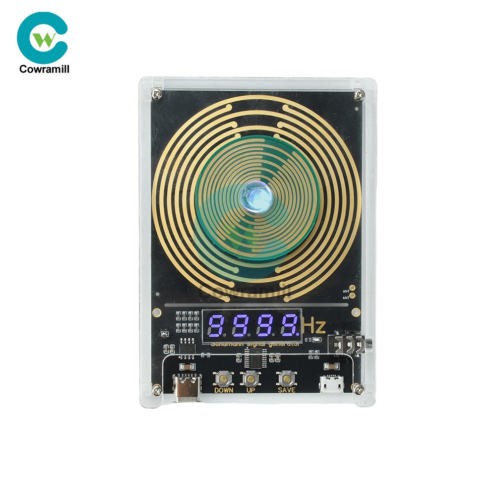 DC 5V 0.01-9999HZ Adjustable Frequency Schumann Wave Sine Wave signal Generator