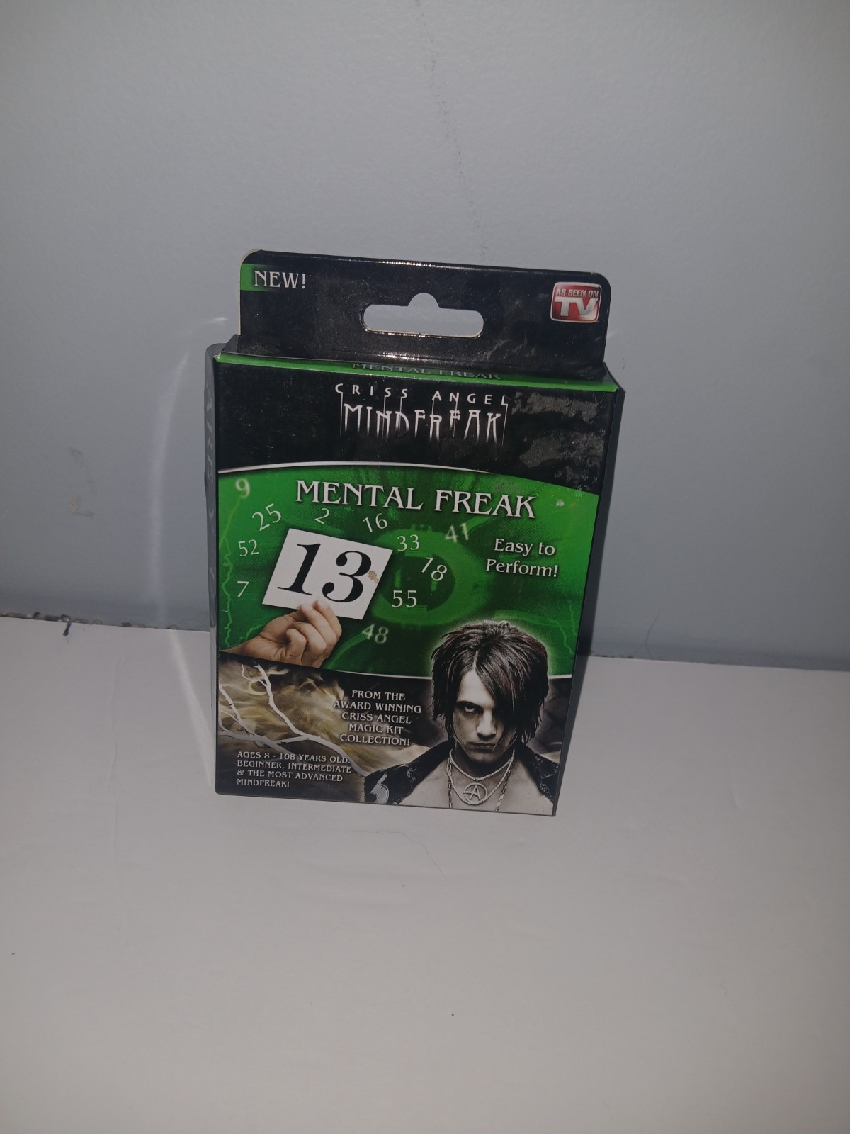 NIP Criss Angel Mindfreak "Mental Freak" Magic Trick