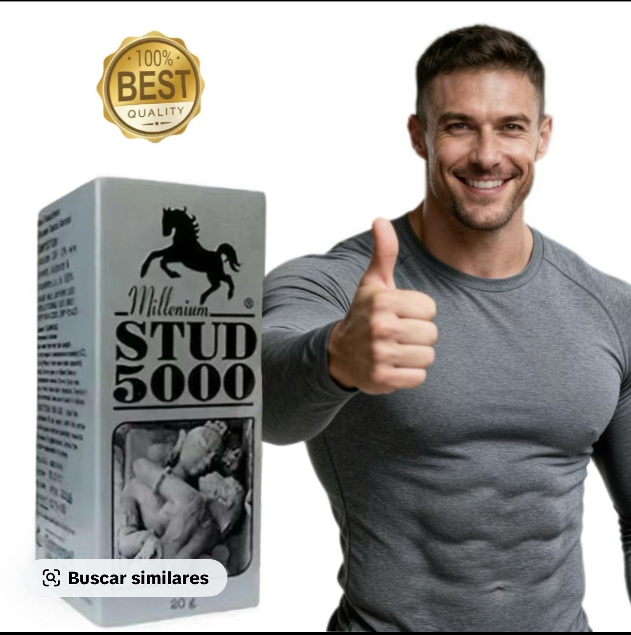 Millenium Stud delay,Massage and Lube for Men pack of 1