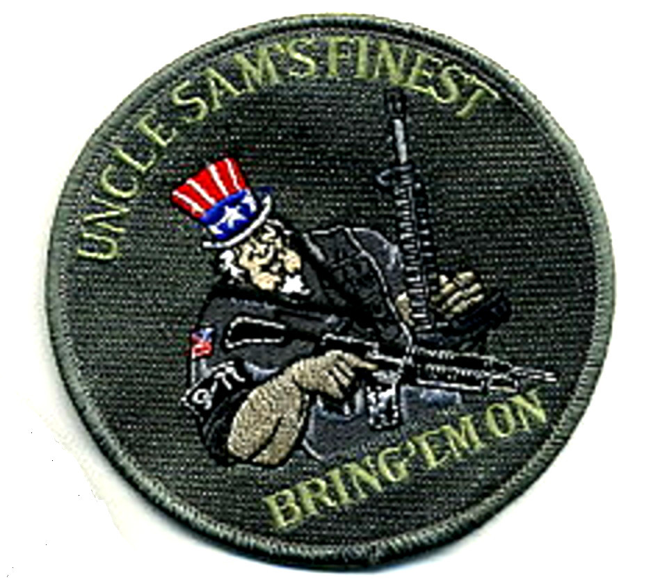 ISAF KILLER ELITE SEAL RECON ODA OPERATORS velkrö كافر PATCH: Uncle Sam's Finest