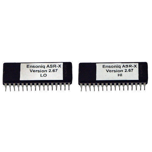 Ensoniq ASR-X Final update - upgrade v2.67 Latest OS Eprom Firmware ASRX