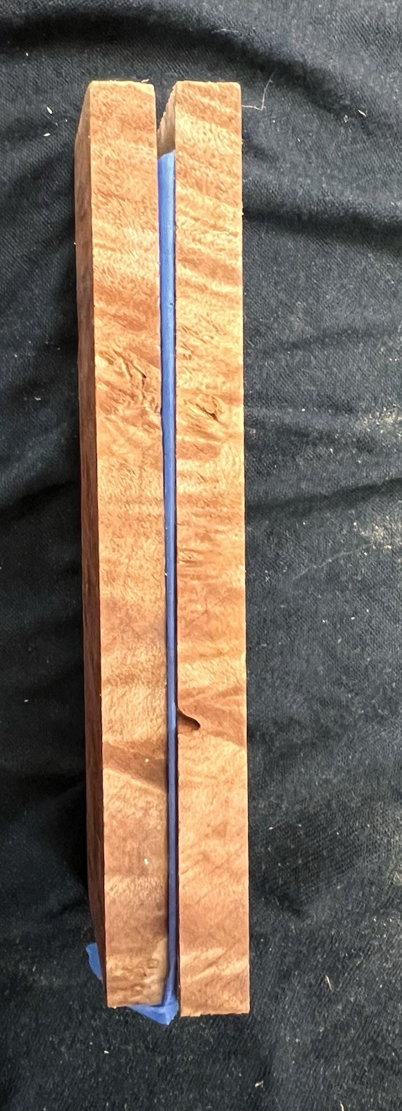 maple burl knife scales wood