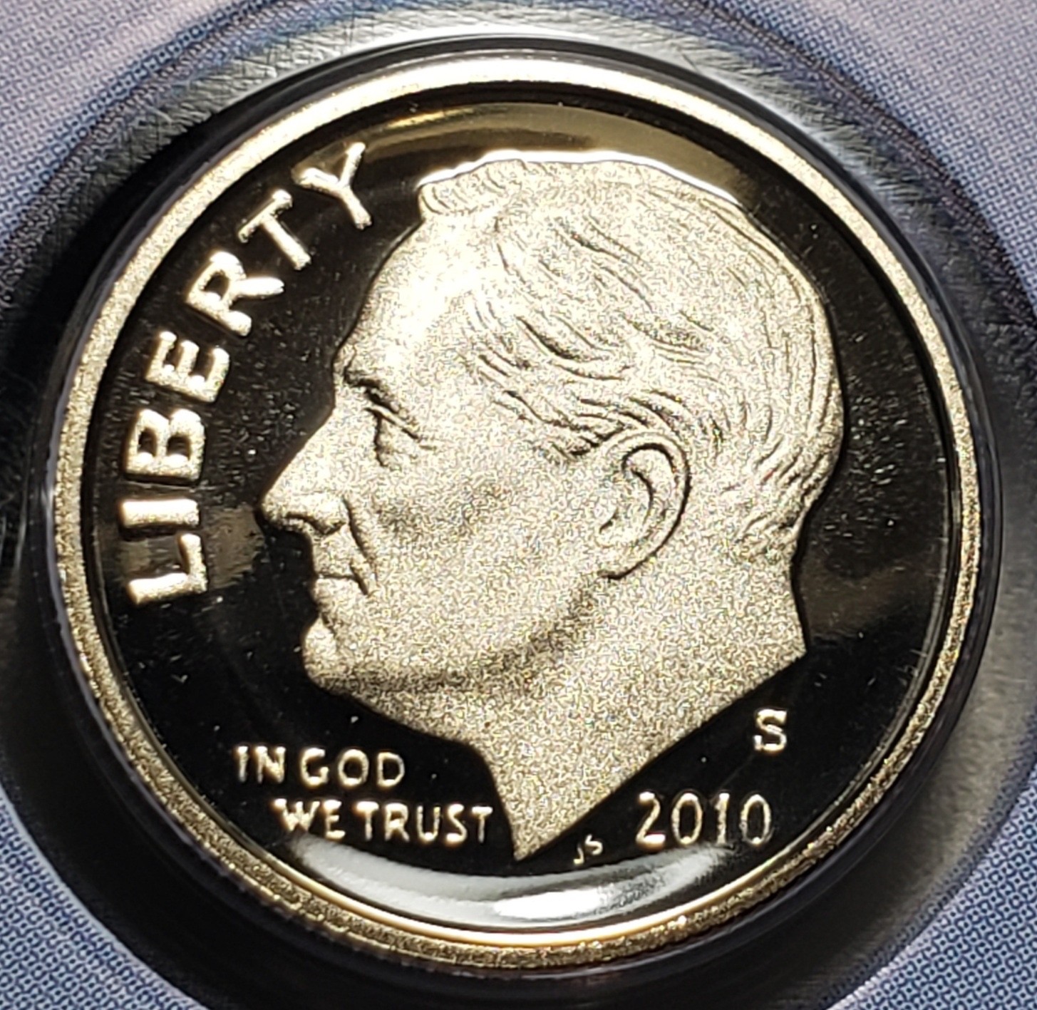 2010 S Roosevelt Dime Clad Proof