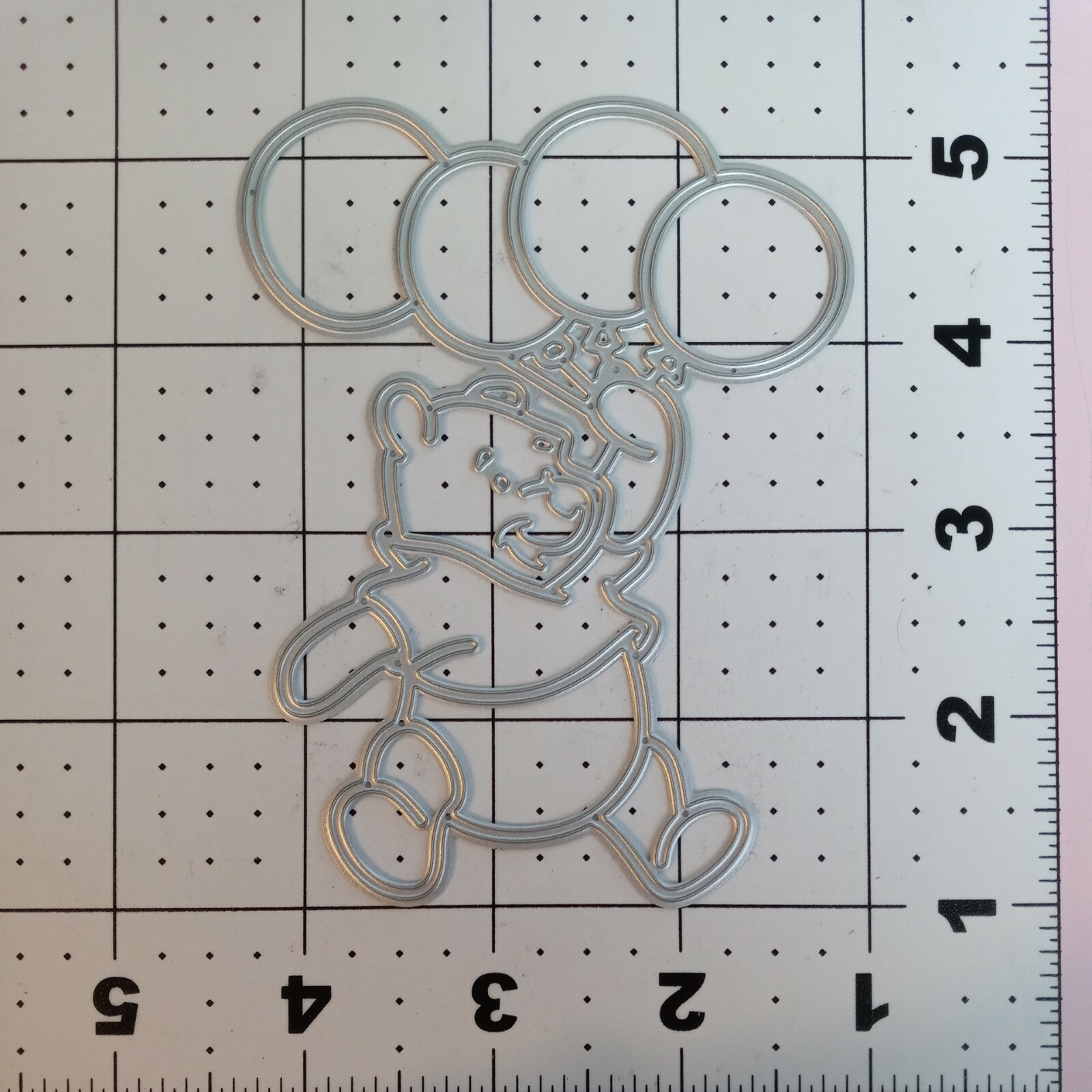 Universal Thin Metal Die Cut Tool Disney Winnie the Pooh balloon baby Shower