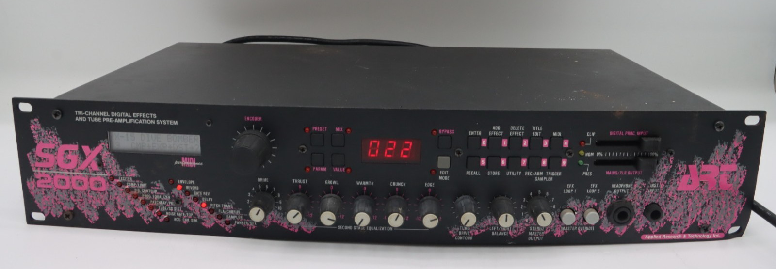 ART SGX 2000 Express Tube Channel Digital Effects Processor