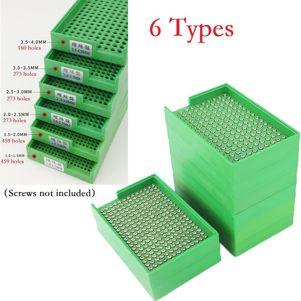 Keep Your Screws Secure and Neat Anti Static Screw Tray 160273459 Holes
