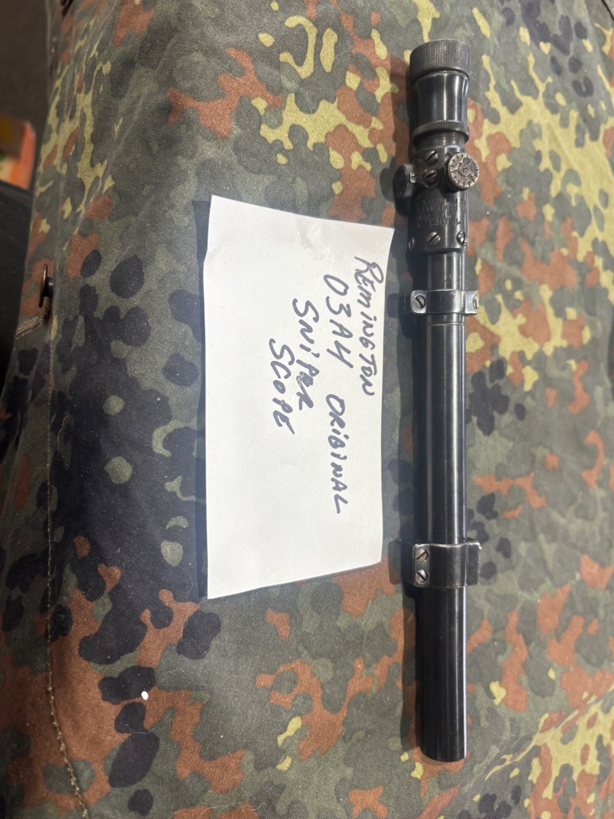 original remington 03a4 weaver 330 sniper scope! super optics!!