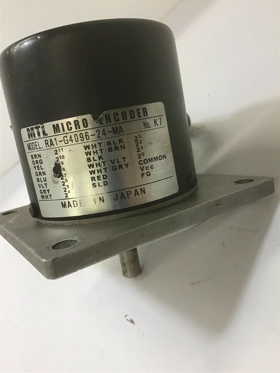 Mtl Ra1-G4096-24-Ma Micro Encoder No K7