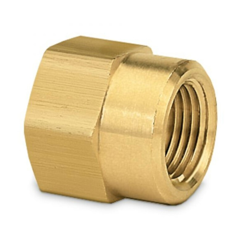 Gilmour 1/2 in. Brass Threaded Double Female Hose Connector (Pack of 2)