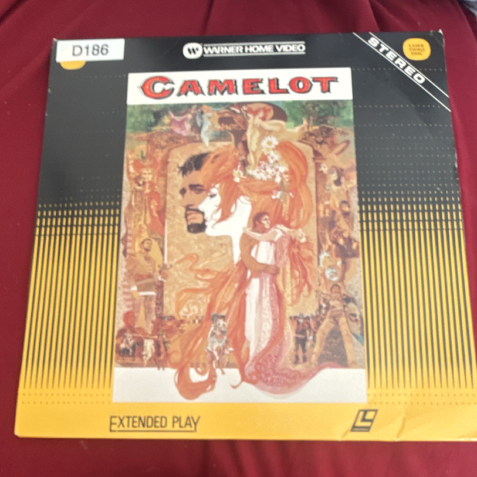 Camelot LaserDisc Extended Play Musical 1967 Richard Harris