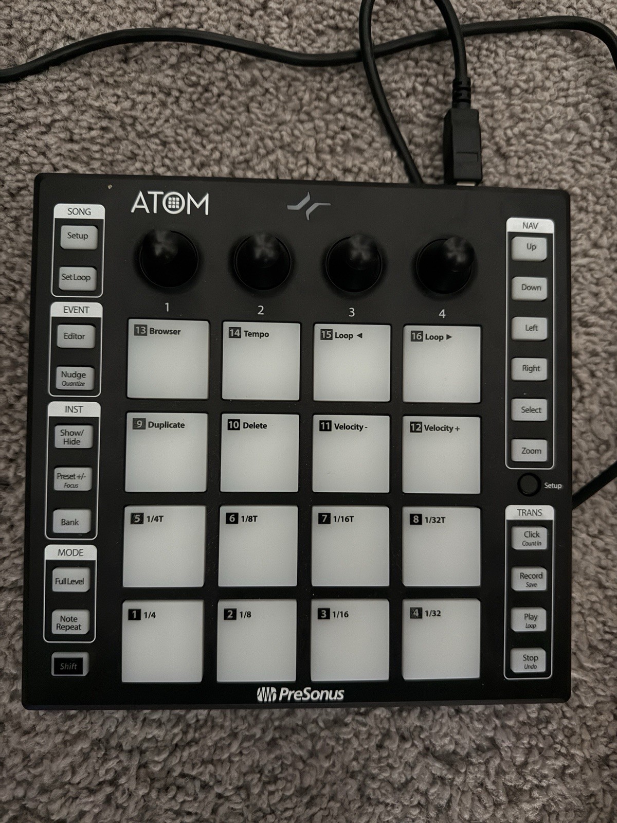 PreSonus Atom Production and Performance Pad Controller