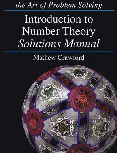Introduction to Number Theory - Paperback, by Crawford Mathew - Very Good o