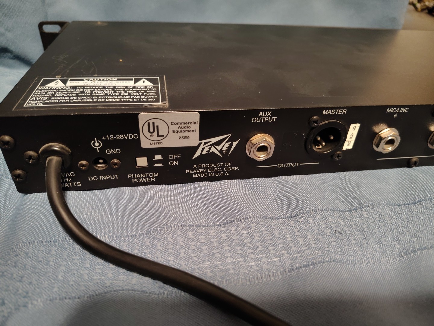 Peavy CMX 602 Six Channel Mixer