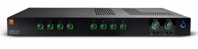 JBL CSMA-2120 8-Input Commercial Mixer-Amplifier with DriveCore, 70V/100V