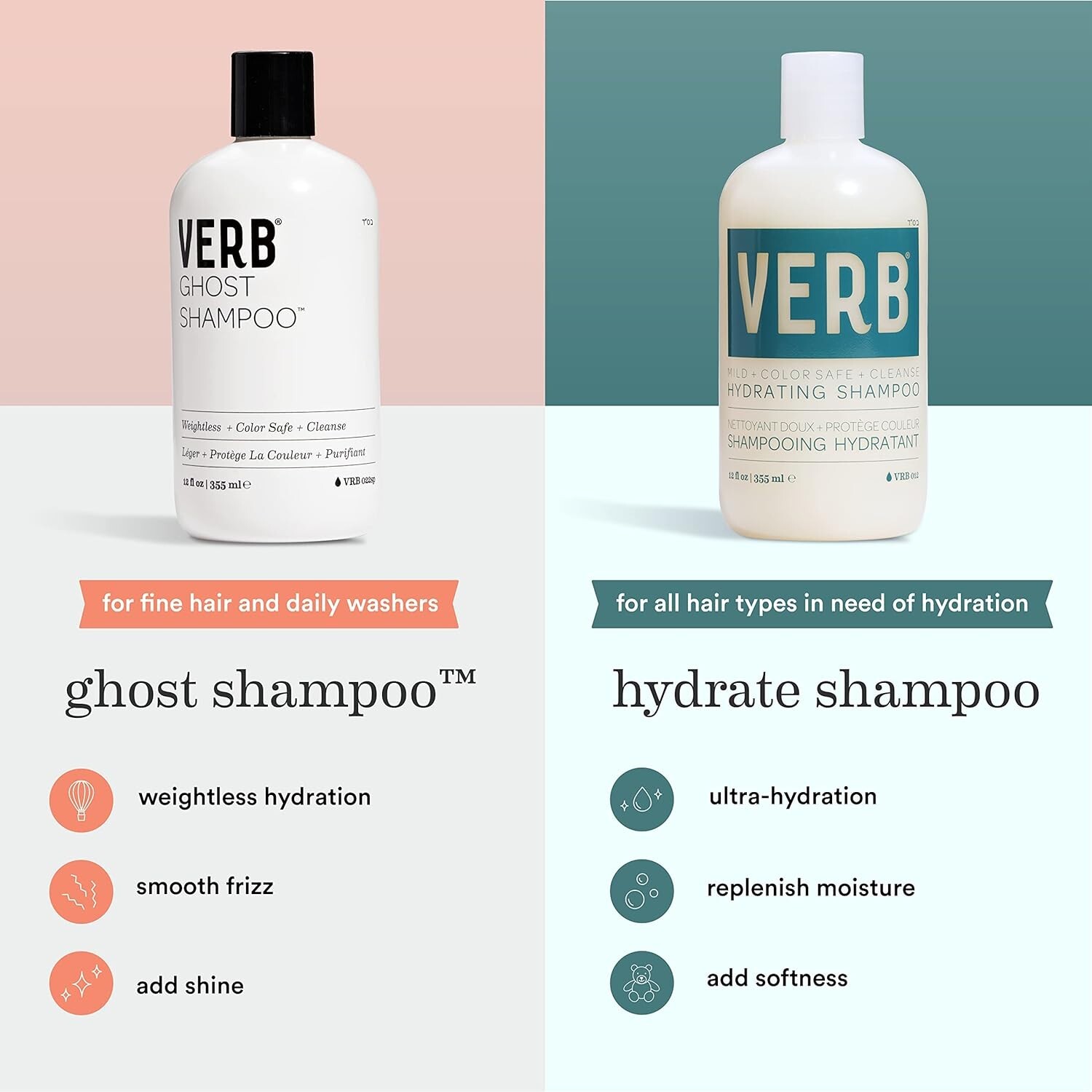 Verb Ghost Shampoo 1 Liter./32oz Brand New