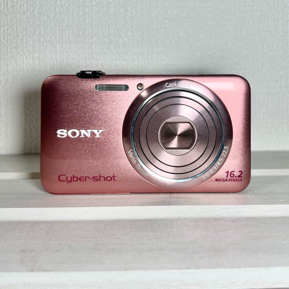 Sony Cyber-Shot DSC-WX7 CCD Digital Camera 16.2 MP 5x Optical Zoom Pink English