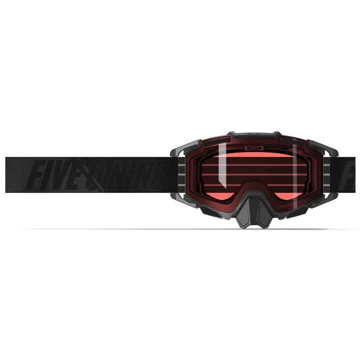 509 New OEM Sinister X7 Goggle Black with Rose - Light Rose  F02012500-000-002