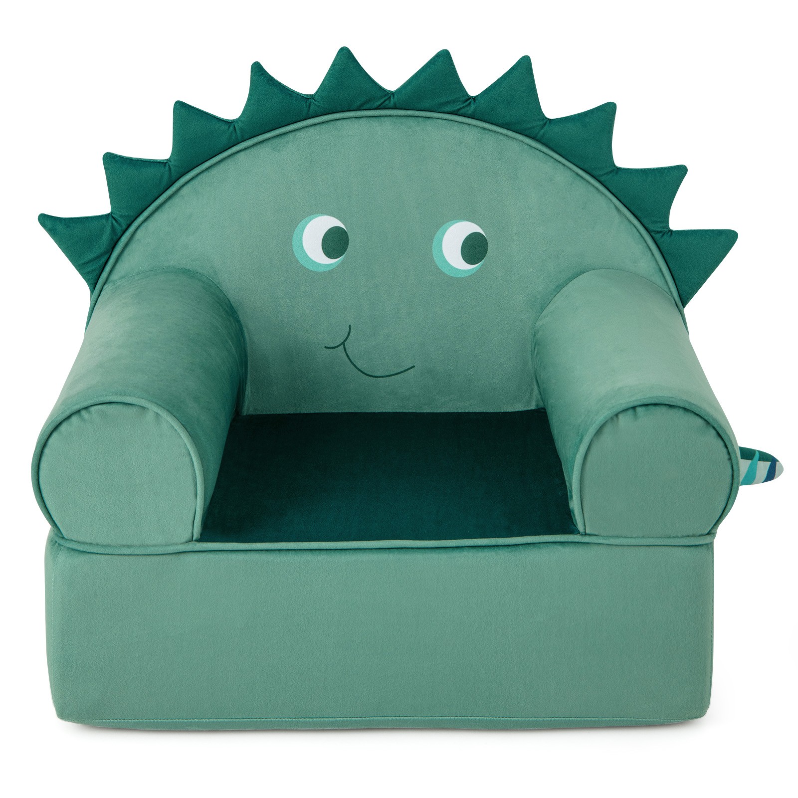 Kids Sofa Foam Filled Washable Cover Armchair Dinosaur Toddler Furniture Couch