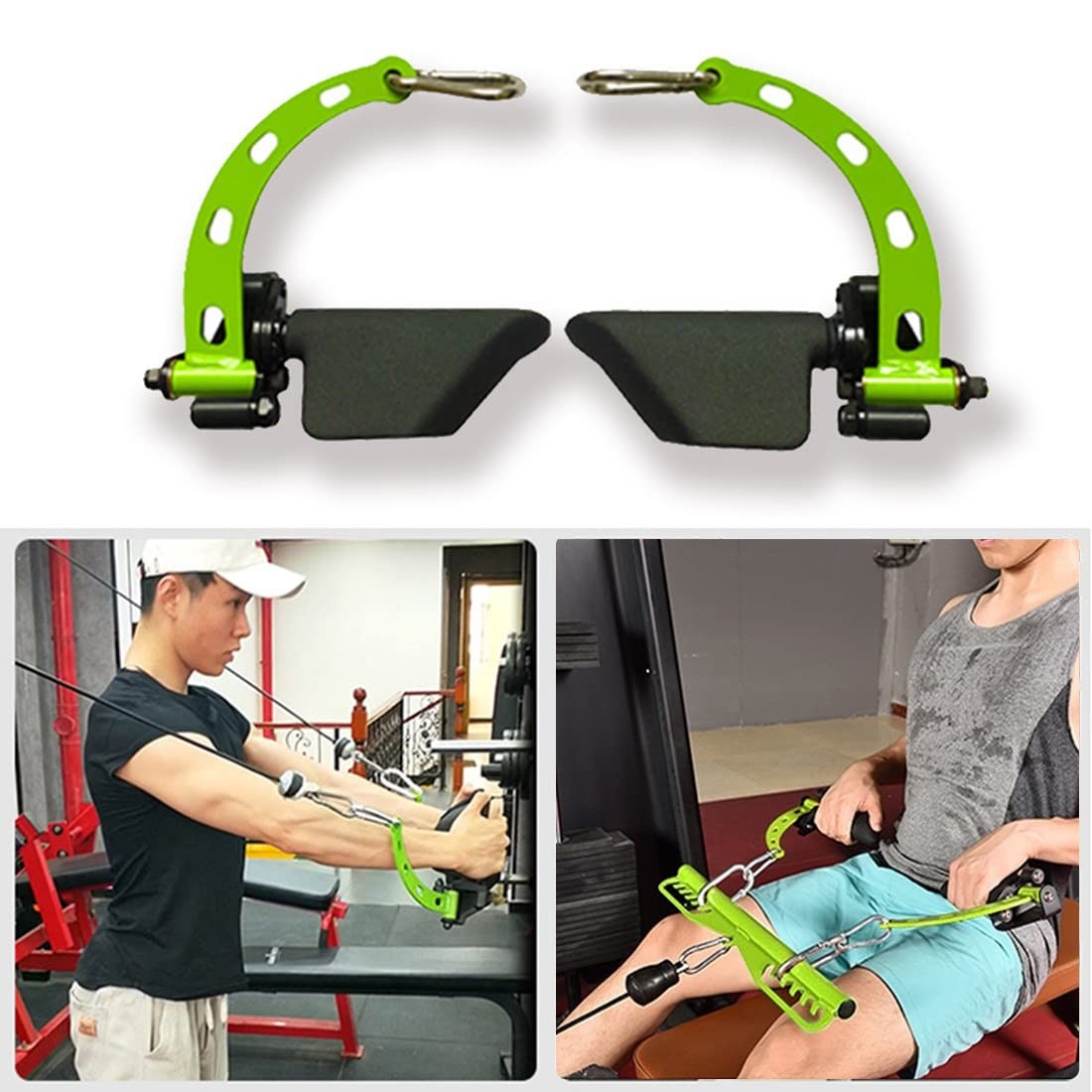 Adjustable Lat Pull down Bar, Cable Machine Attachments for Gym, Home Gym Fit...
