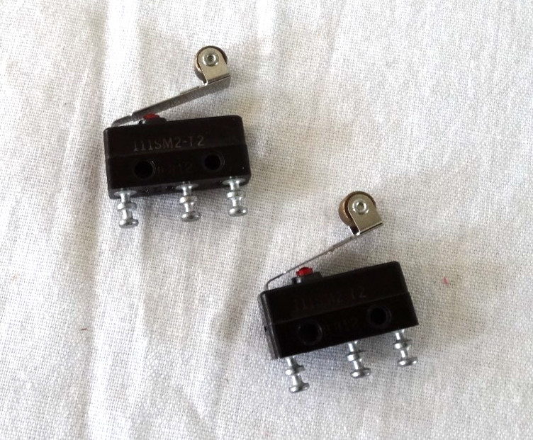 2 Pcs Honeywell Micro Snap Switch # 111SM2-T2