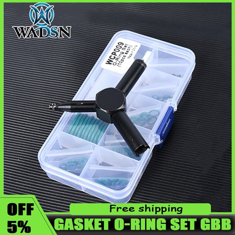 Tactical magazine Flat silicone sealing gasket O-ring set GBB Glock 17 19 P1
