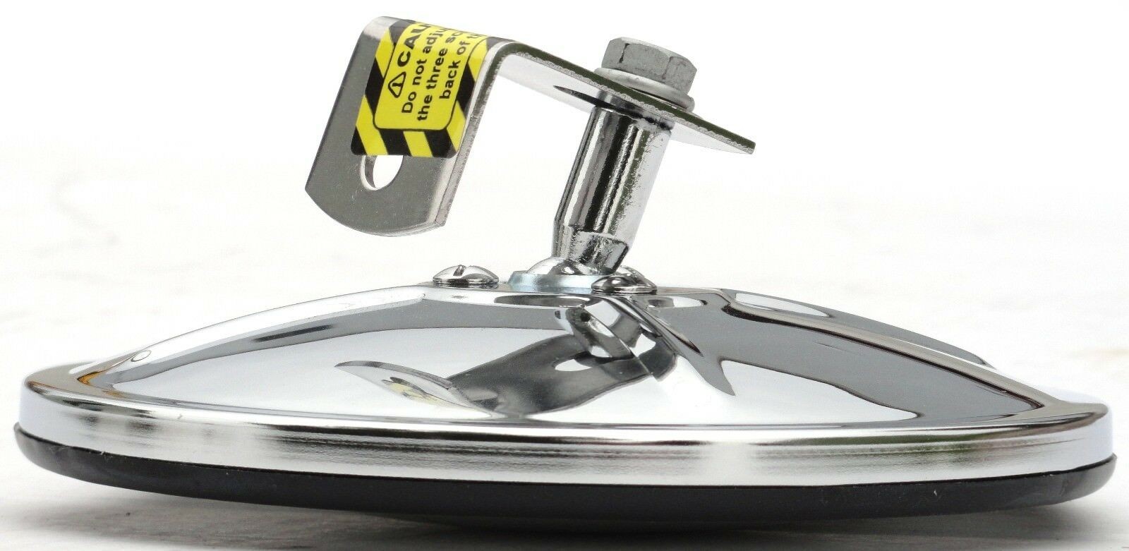 6" Round Blind Spot Convex Mirror Center Mount Chrome 5/16 Ball Stud GG#33260 Ea