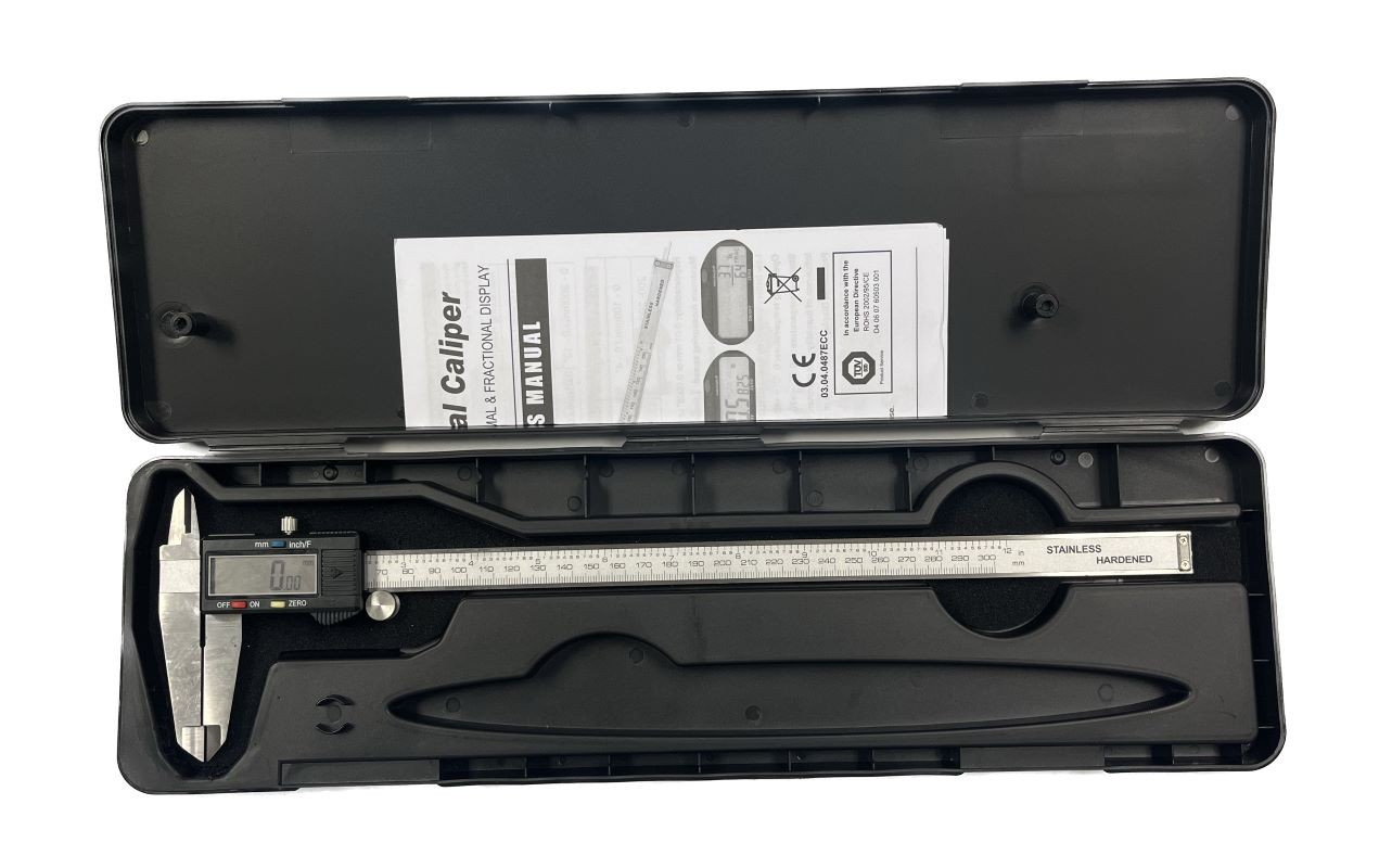 12"/300MM/FRACTION ELECTRONIC CALIPER (4100-3512)
