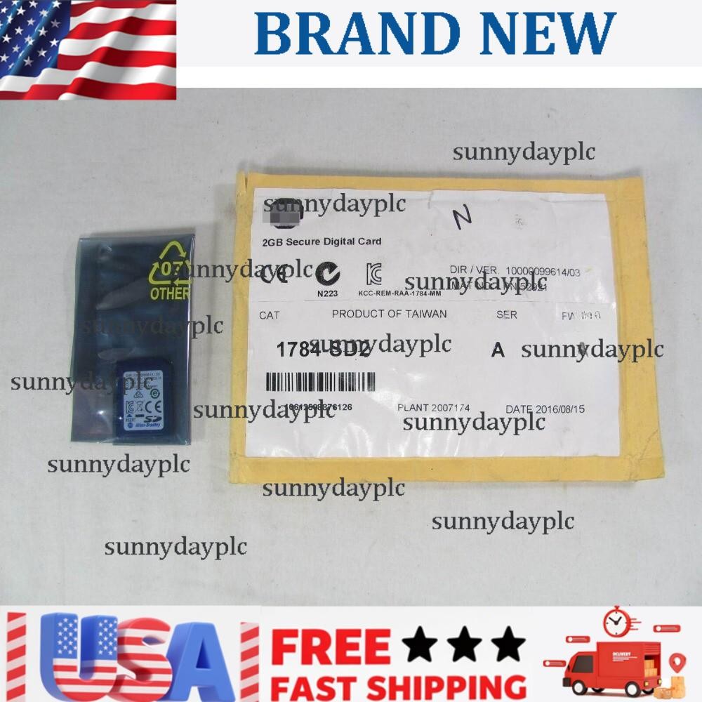1784-SD2 ControlLogix Secure Digital Card Brand New AB Sealed 1784SD2