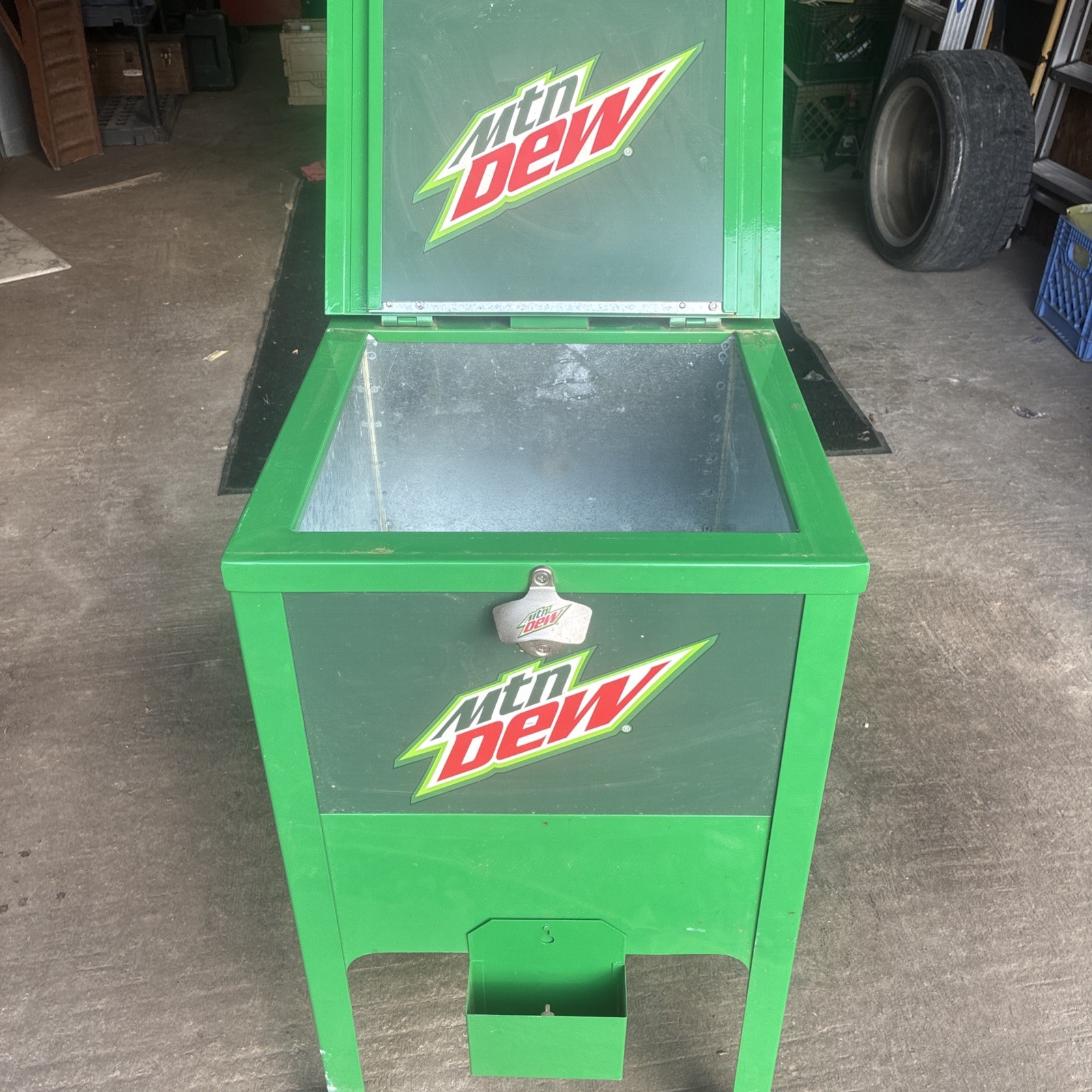 Mountain Dew Soda Bottle cooler