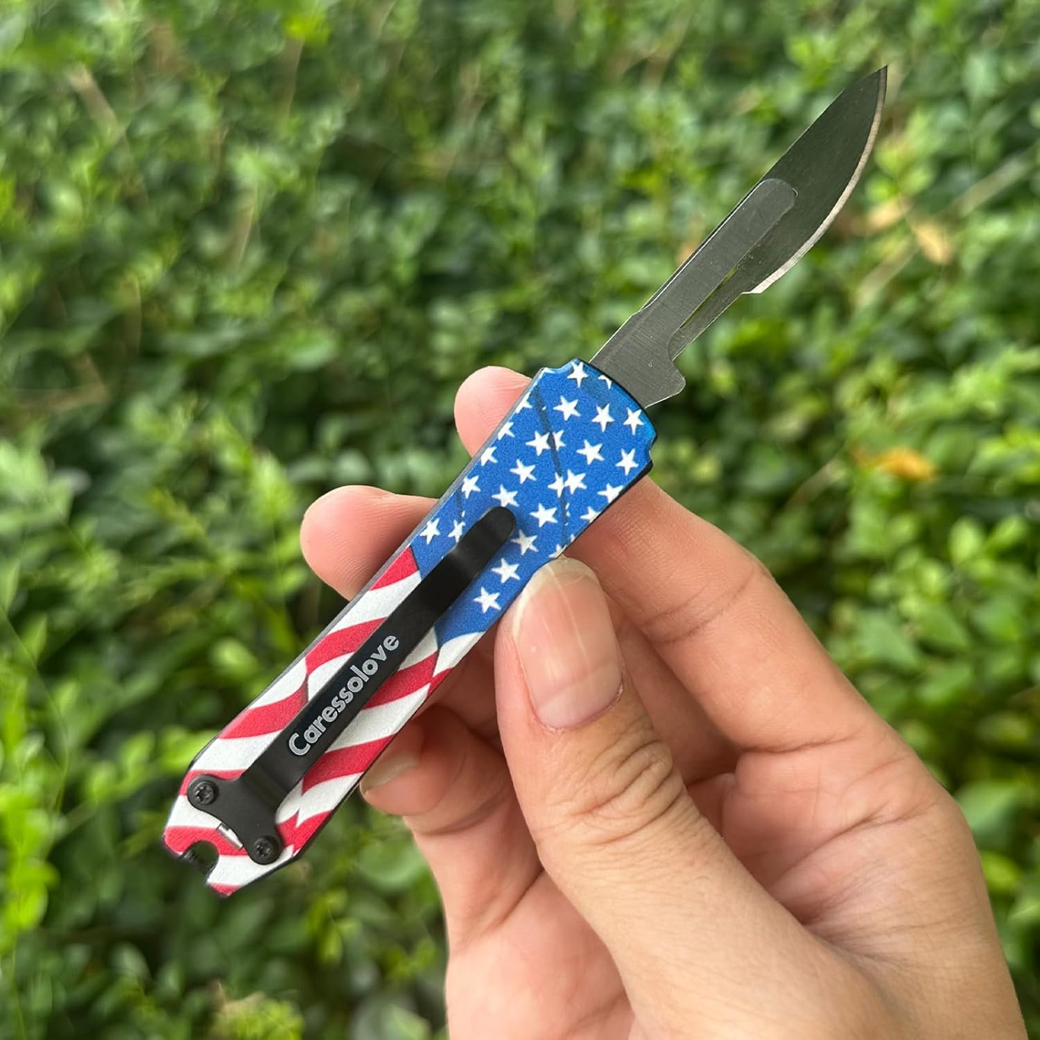 EDC Automatic Scalpel Knife, Mini Automatic Utility Knife, Auto Box Cutter Retra