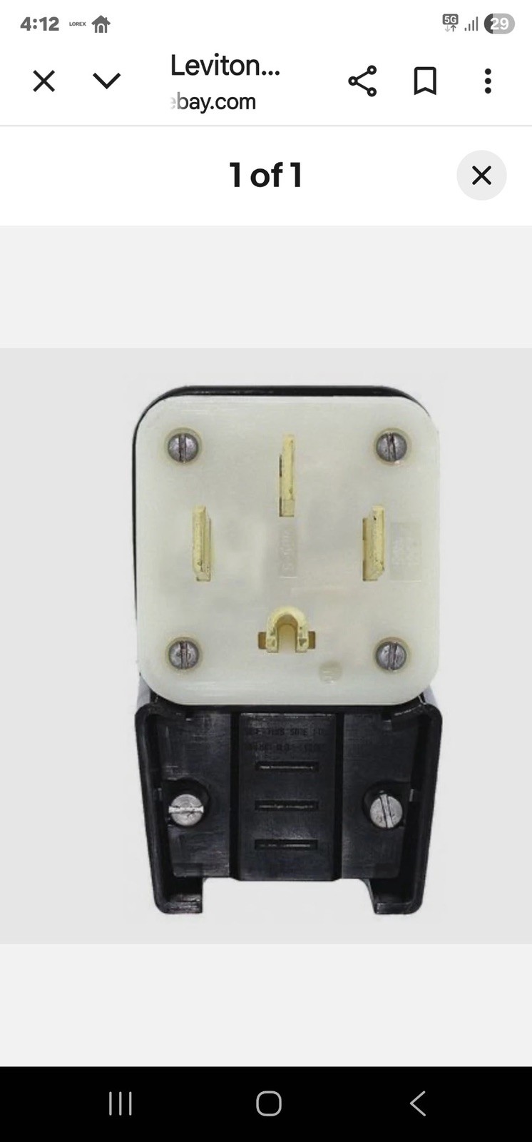 9452-p 50a Leviton