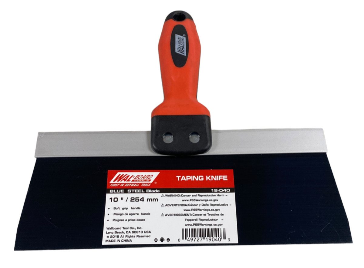 WAL-BOARD 10" TAPING BLUE STEEL KNIFE/ 19-040. NEW!