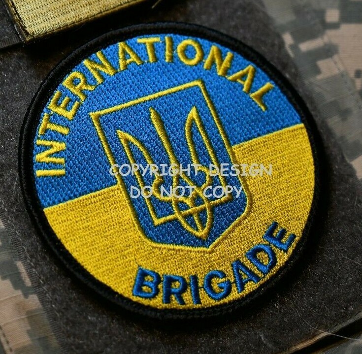 ORIGINAL copyright FREEDOM DEFENDER in UKRAINE ⭐INTERNATIONAL BRIGADE⭐ INSIGNIA