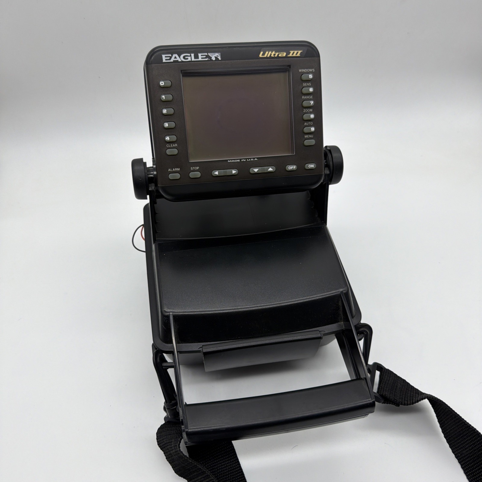Eagle Ultra II Plus Portable Fishfinder Black with Carrying Case