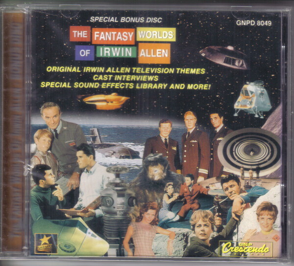 The Fantasy Worlds of Irwin Allen Soundtrack Limited CD GNP 1996 NEW SEALED