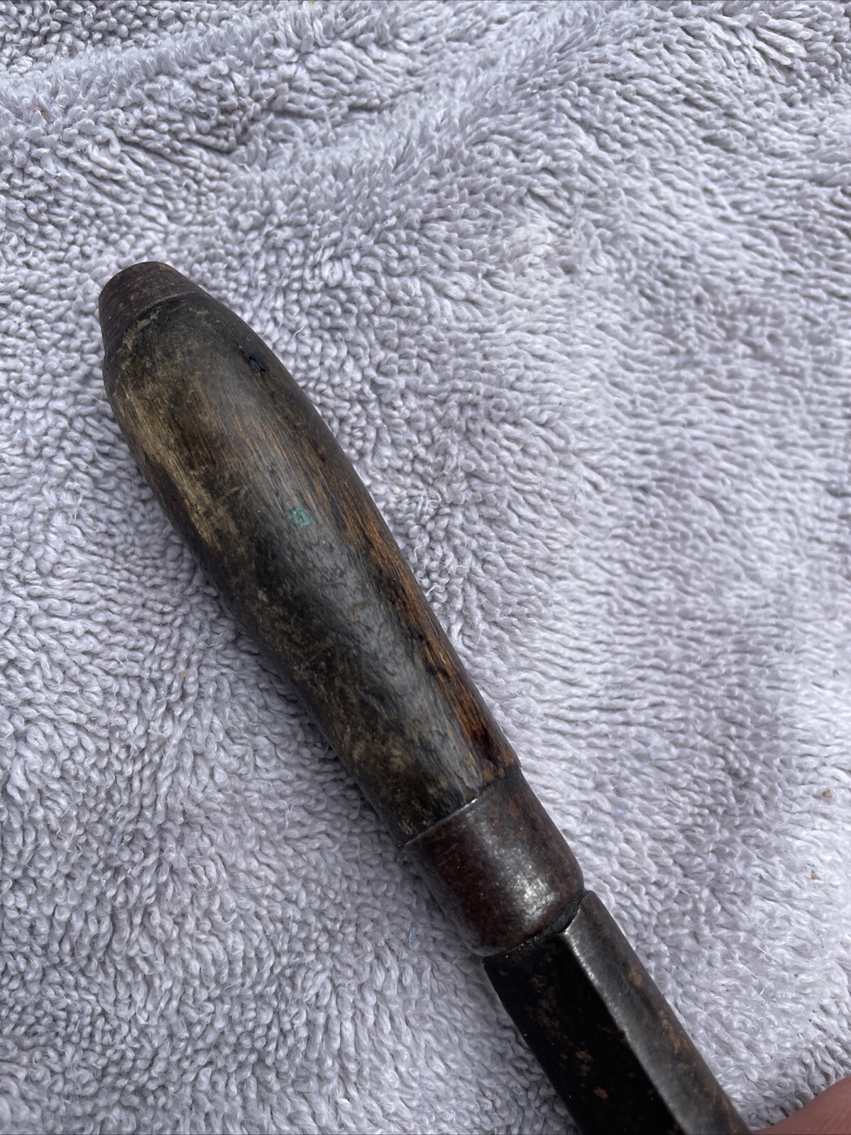 Monkey Wrench Wood Handle 7”