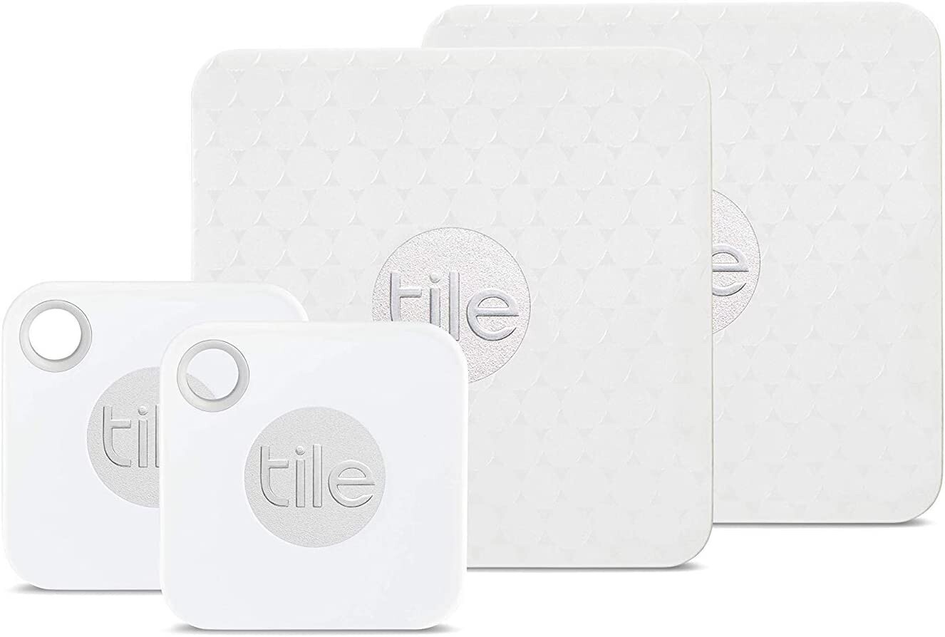 Tile Mate (2016) and Tile Slim (2016) - 4-pack (2 x Mate, 2 x Slim) New MSRP:$50